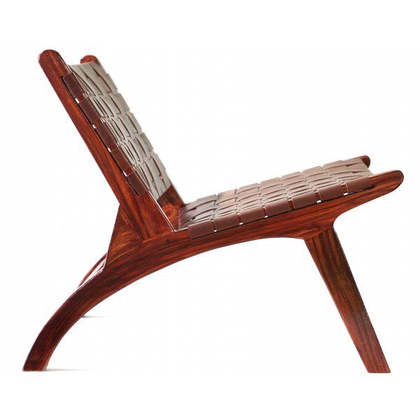 Fåtölj Porto - Brunt läder + Fläckborttagare för möbler Fåtölj Porto - Brunt läder + Fläckborttagare för möbler