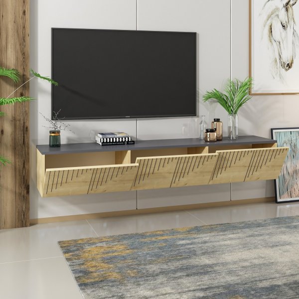 Banc multimdia Draw - Chne saphir/anthracite