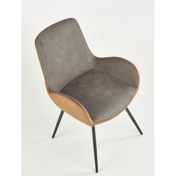 Cadeira matstol 392 - Grå/brun Cadeira matstol 392 - Grå/brun