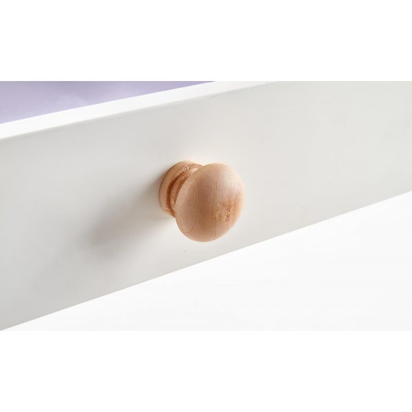 Bureau Miriam 120x60 cm - Chne Sonoma/blanc