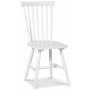 Pose matgrupp: Bord 130 cm inklusive 4 st Karl pinnstolar - Vitbetsad ek