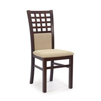 Margaret 3 stol - mörk valnöt/beige Margaret 3 stol - mörk valnöt/beige