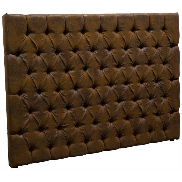 Vintage sänggavel 180 cm - Vintage mocca