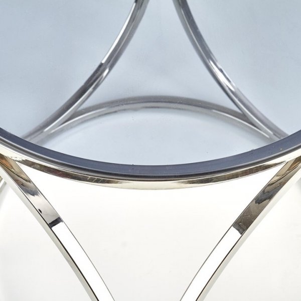 Table basse Harlow Ø50 cm - Chromé Table basse Harlow Ø50 cm - Chromé