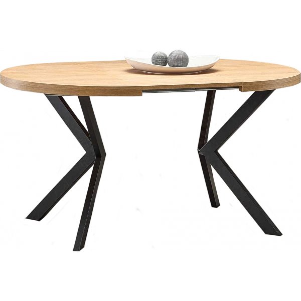 Table  manger Nastro 100-250 cm - Chne/noir