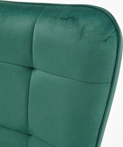 Fauteuil Ingeborg - Vert/noir