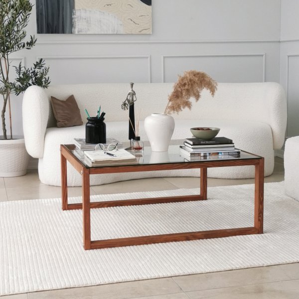 Table basse Via 90 x 90 cm - Bois