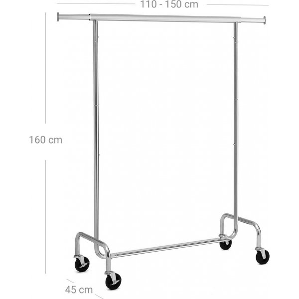 Piccolo kldstllning - Krom