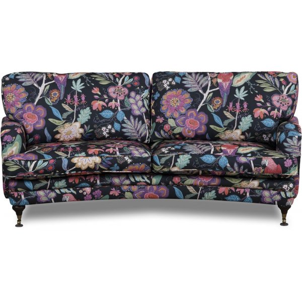 Canap Spirit en tissu fleuri - Eden Parrot Black