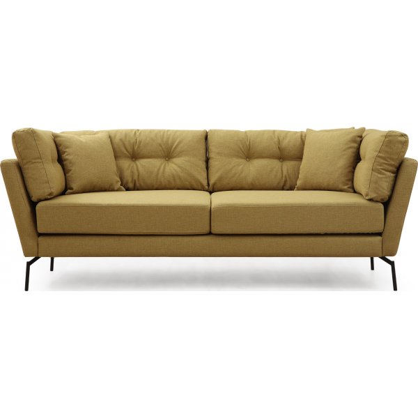 Canapé 3 places Mapa - Jaune verdâtre Canapé 3 places Mapa - Jaune verdâtre