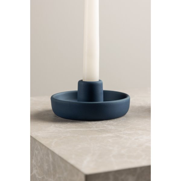 Bougeoir Otis - Bleu fonc