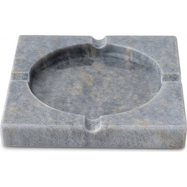 Askfat i 2 sorters marmor - 2 delar