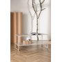 Trne sidobord 101,6 x 43,2 cm - Beige