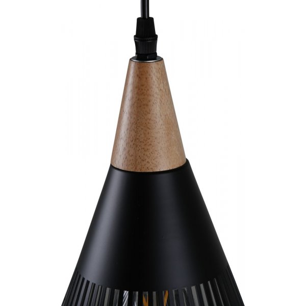 Nittsj taklampa - Svart