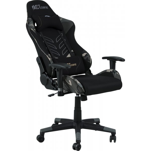 Alpha gamingstol - Svart/grå Alpha gamingstol - Svart/grå