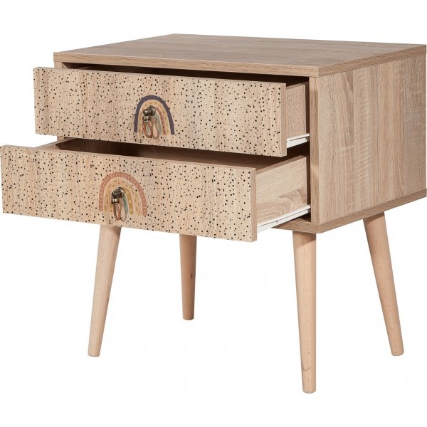 City Rainbow sängbord - Beige City Rainbow sängbord - Beige