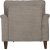 Fauteuil divan Howard Watford Deluxe - Velours ctel marron clair