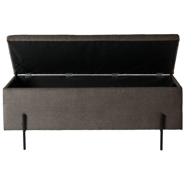 Banc Deauville avec rangement - Marron Banc Deauville avec rangement - Marron