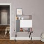 Tatti skp - Ljus mocka/vit/antracit