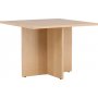 Leo eettafel 100 x 100 cm - Naturel