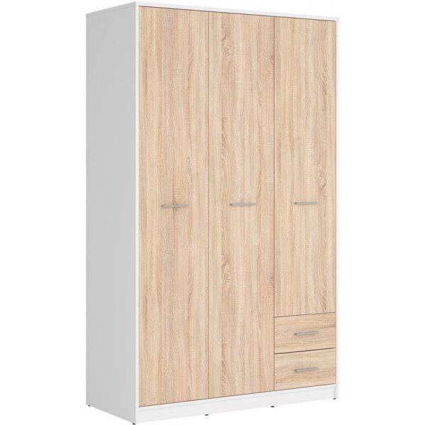 Norbo garderob - Vit/ekimitation Norbo garderob - Vit/ekimitation