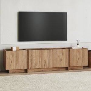 TV-b�nk Lorensa 180 cm - Atlantic Pine/Antracit