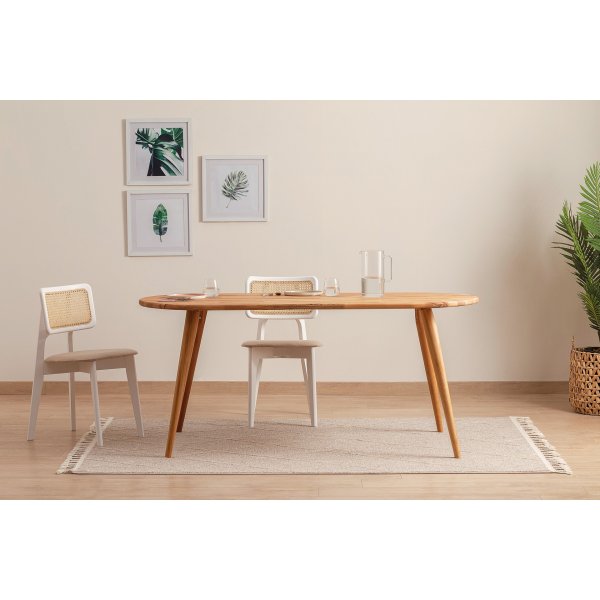 Table  manger Ares 180 x 80 cm - Chne