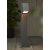 Luminaire sur poteau Luton - Gris - 100 cm