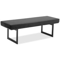 Simple sittbänk - Svart sammet Simple sittbänk - Svart sammet