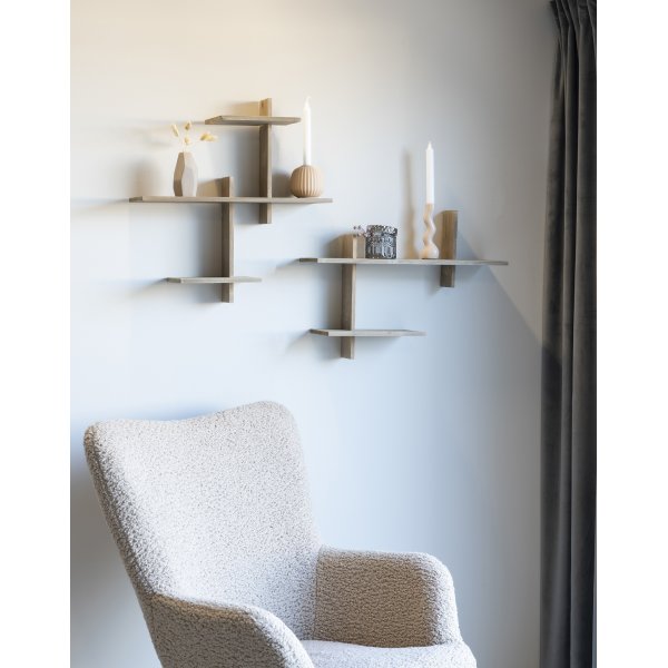 Onregelmatige wandplank