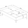 Esinti soffbord 121 x 69,2 cm - Valnt