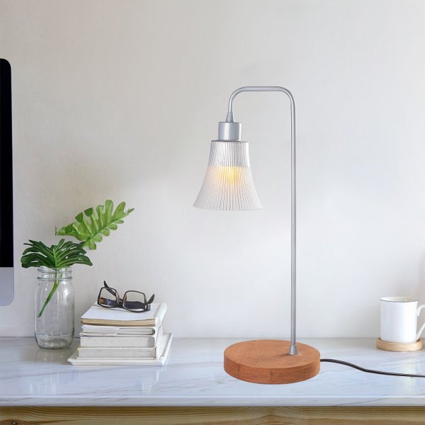 Foca bordslampa - Silver