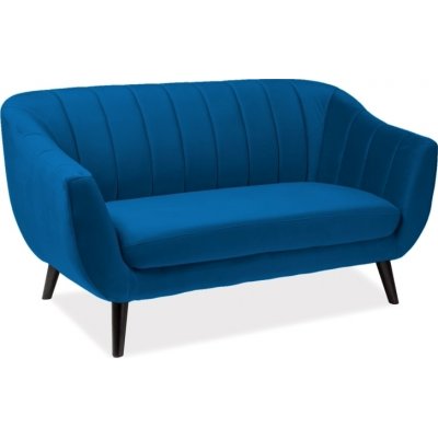 Rollo 2- sits soffa - Blå sammet
