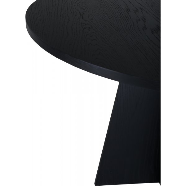 Bootcut eettafel 110 cm - Zwart