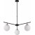 Atlas taklampa 10251 - Svart/guld/vit