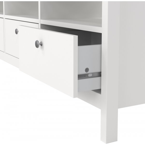 Banc multimdia Madrid - Blanc