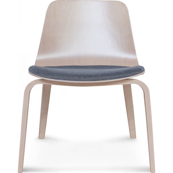 Fauteuil Hips avec assise rembourrée - Couleur du cadre et du revêtement au choix Fauteuil Hips avec assise rembourrée - Couleur du cadre et du revêtement au choix