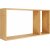 Ember wandplank 70x15x35,5 cm - Bamboe