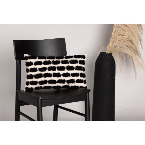 Lova kuddfodral 50 x 30 cm - Beige/svart