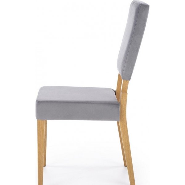 Chaise de salle à manger Daly - Chêne/gris Chaise de salle à manger Daly - Chêne/gris