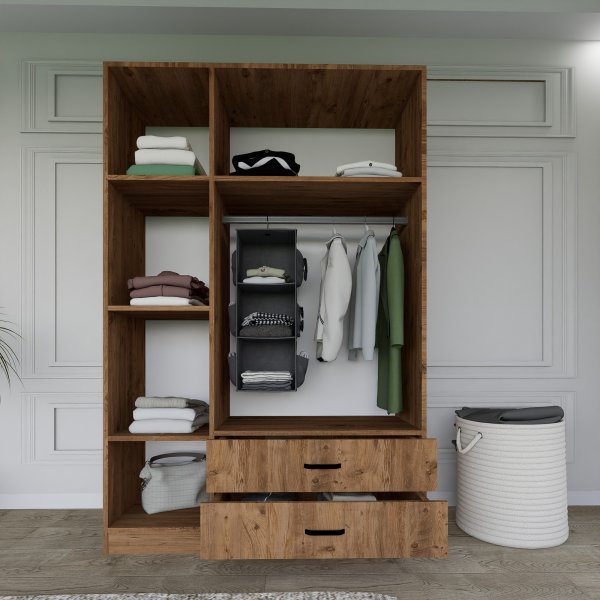 Armoire Yaman - Noyer Armoire Yaman - Noyer