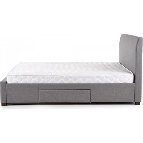 Arijana 140x200 cm grijs bedframe met opbergruimte