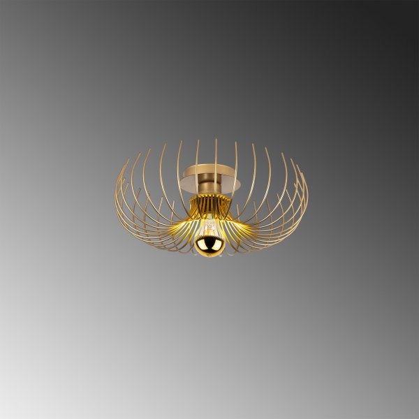 Karson taklampa Ø36 cm - Guld Karson taklampa Ø36 cm - Guld