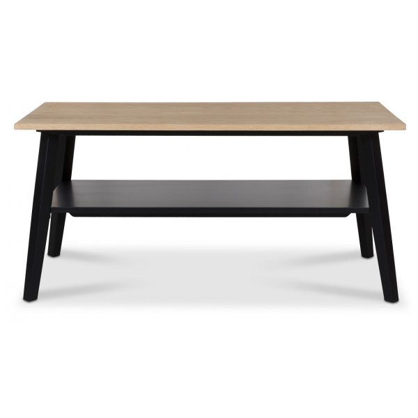 Conforma soffbord rektangulärt - Svart / Ek Conforma soffbord rektangulärt - Svart / Ek