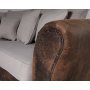 Western 4-sits svngd soffa - Vintage / Beige + Flckborttagare fr mbler