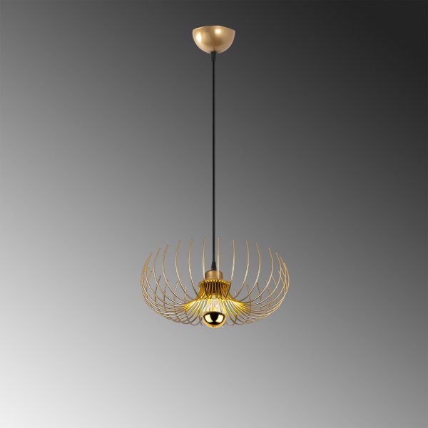 Karson taklampa - Guld