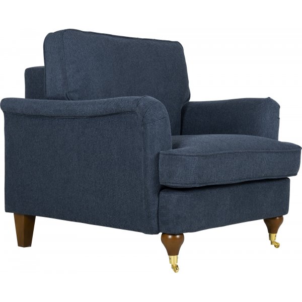 Fauteuil donkerblauw - Howard + Textielreiniging voor meubels Fauteuil donkerblauw - Howard + Textielreiniging voor meubels