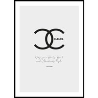 COCO CHANEL No 2 - Poster 50x70 cm COCO CHANEL No 2 - Poster 50x70 cm