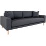 Lido 3-sits soffa - Mrkgr