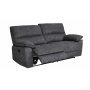 Reclinersoffa XL i grtt - 197 cm